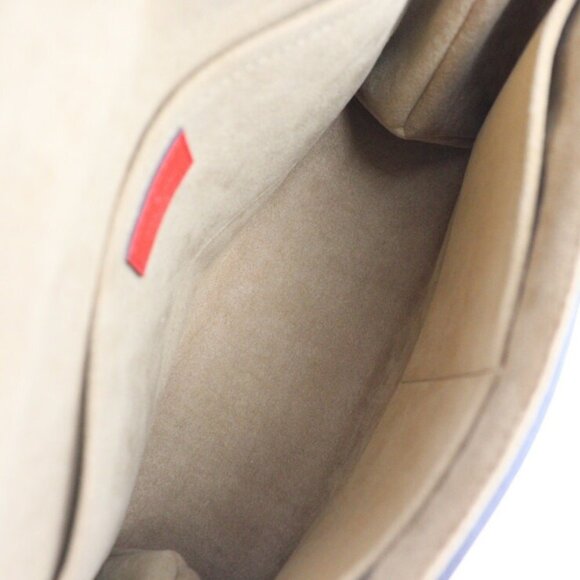 LOUIS VUITTON Brown Monogram Leather Shoulder Bag - Picture 8 of 9